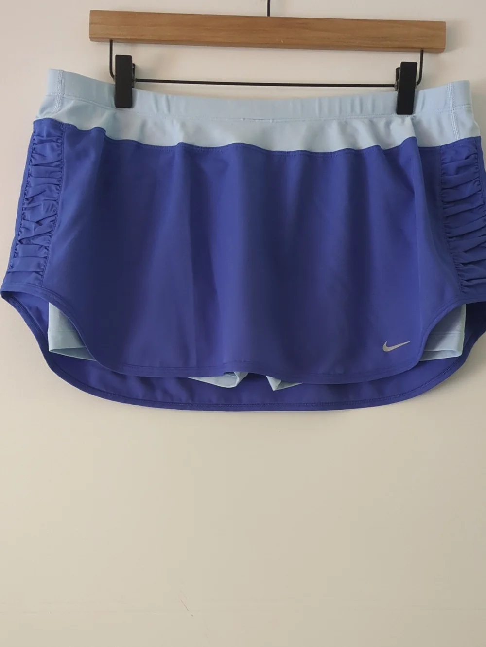 Nike XL Two-Tone Blue Athletic Tennis Outdoor Skort Summer Gym Pikaball